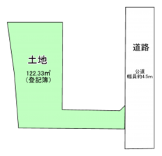 相模原市南区上鶴間本町、中古一戸建ての間取り画像です