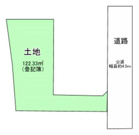 相模原市南区上鶴間本町、中古一戸建ての間取り画像です