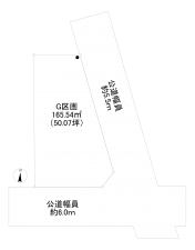 相模原市南区麻溝台、土地の間取り画像です