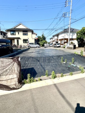 相模原市南区鵜野森、土地の画像です
