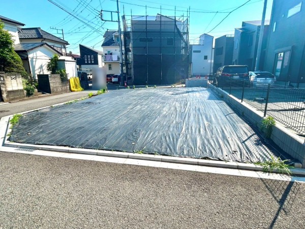 相模原市南区鵜野森、土地の画像です