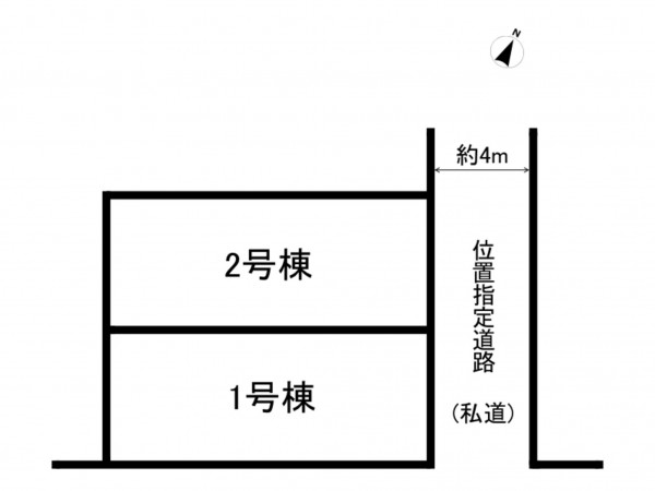 相模原市南区東林間、新築一戸建ての間取り画像です
