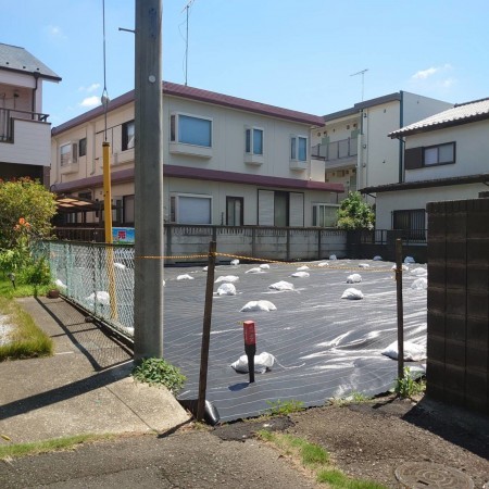 相模原市南区東林間、土地の画像です