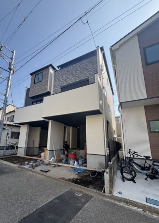 相模原市南区古淵、新築一戸建ての画像です