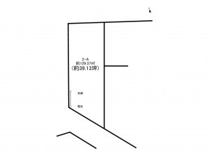 相模原市南区大野台、土地の間取り画像です