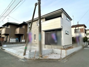 相模原市南区鵜野森、新築一戸建ての画像です