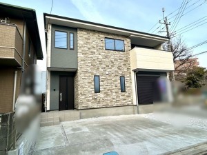 相模原市南区鵜野森、新築一戸建ての画像です