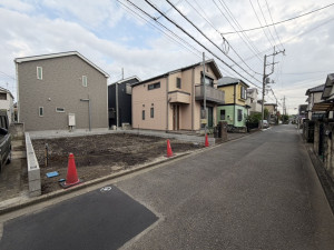 相模原市南区大野台、新築一戸建ての画像です