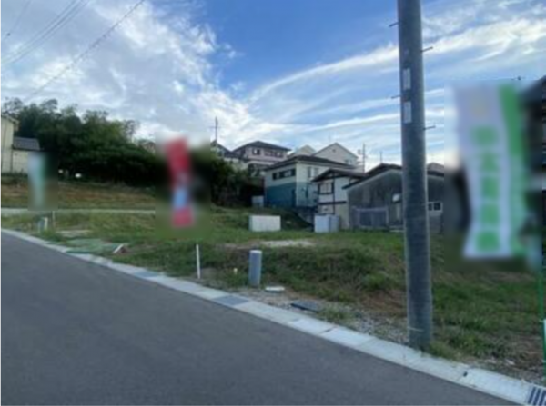 泉南市信達大苗代、土地の画像です