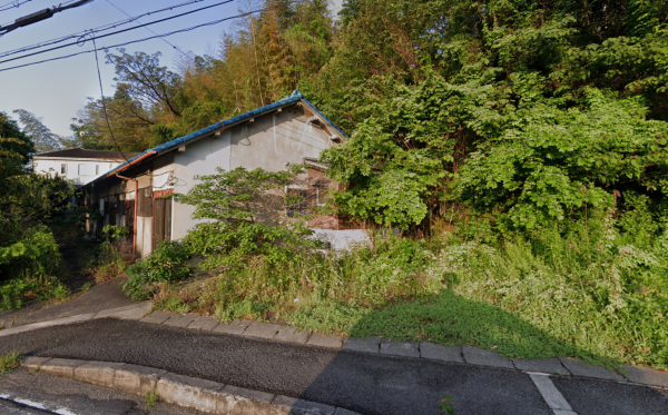 泉南市信達牧野、土地の画像です