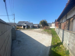 泉南市馬場、土地の画像です