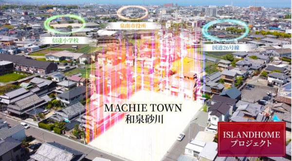 泉南市信達市場、土地の画像です