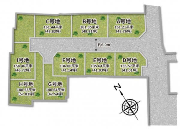 泉南市信達市場、土地の画像です