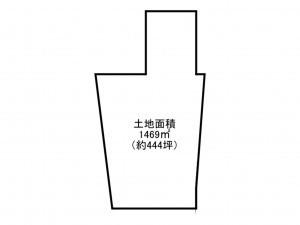 泉南市男里、土地の間取り画像です