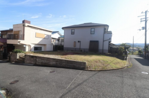 泉南市信達牧野、土地の画像です