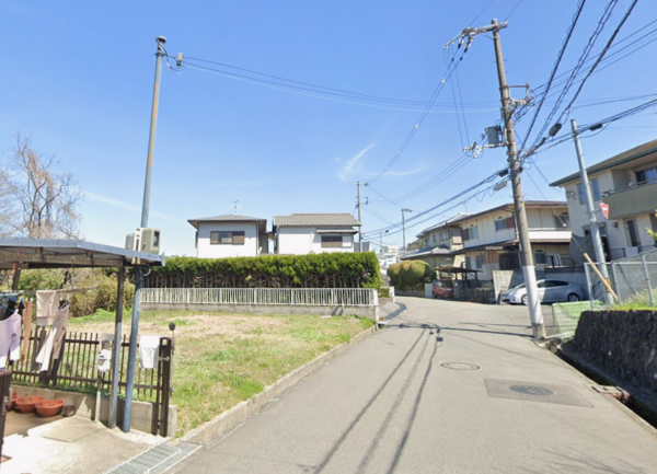 泉南市新家、土地の画像です