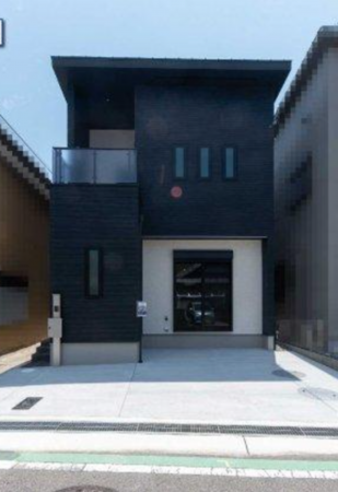 泉南市信達牧野、新築一戸建ての外観画像です