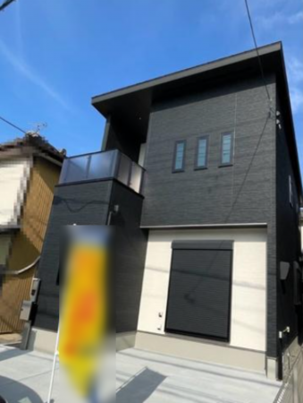 泉南市信達牧野、新築一戸建ての外観画像です
