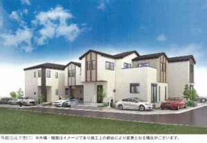 泉南市新家、新築一戸建ての画像です