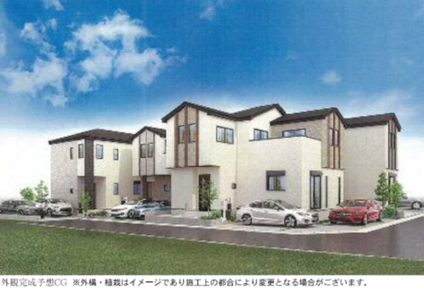 泉南市新家、新築一戸建ての画像です