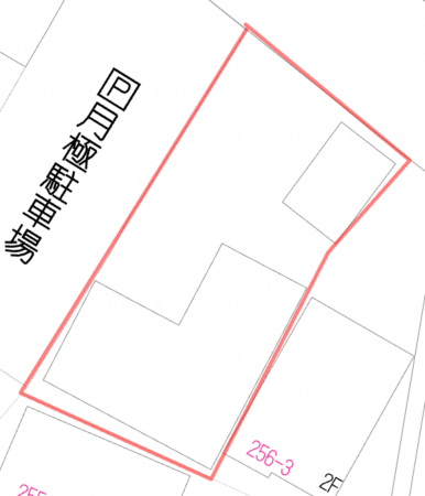 阪南市鳥取中、収益物件/倉庫の間取り画像です