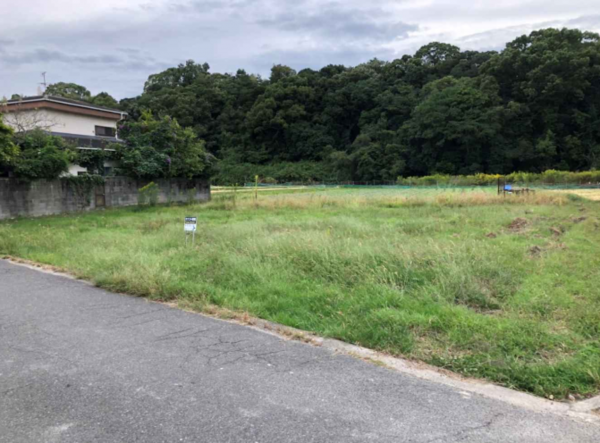 阪南市石田、土地の画像です