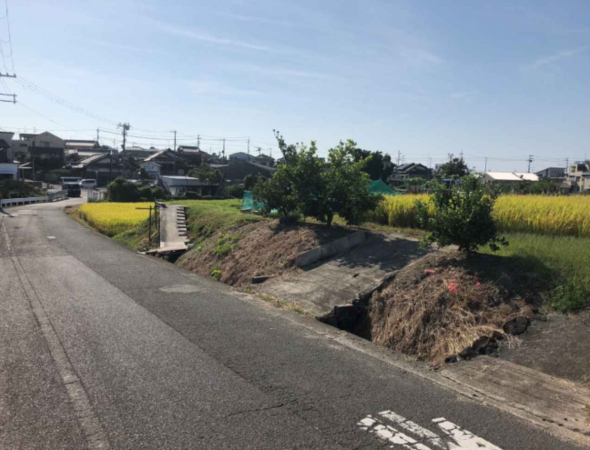 阪南市貝掛、土地の画像です