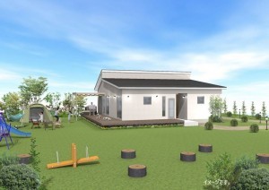 泉南郡岬町淡輪、土地の画像です