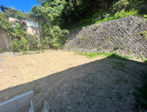阪南市山中渓、土地の画像です