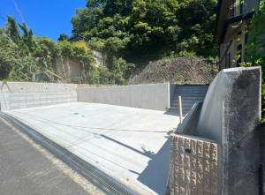 阪南市山中渓、土地の画像です