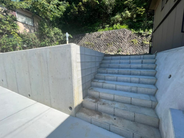 阪南市山中渓、土地の画像です