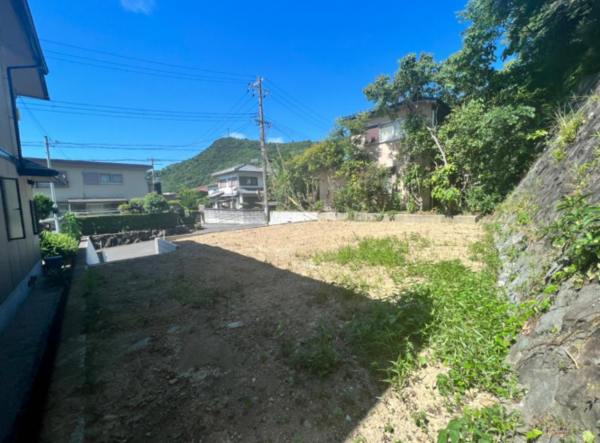 阪南市山中渓、土地の画像です