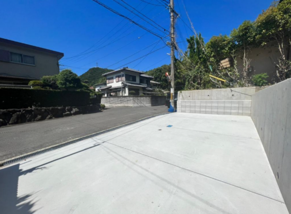 阪南市山中渓、土地の画像です