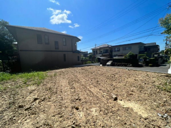 阪南市山中渓、土地の画像です