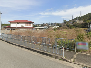 泉南郡岬町多奈川谷川、土地の画像です
