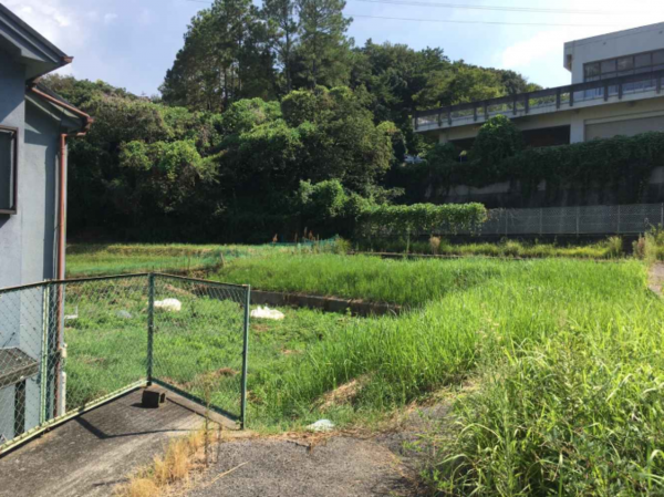 阪南市南山中、土地の画像です