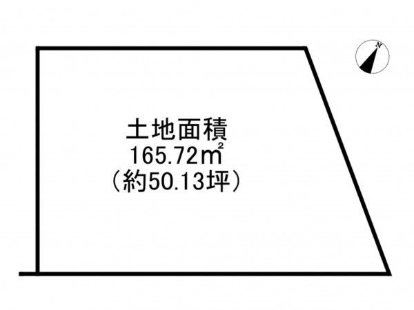 阪南市舞、土地の間取り画像です
