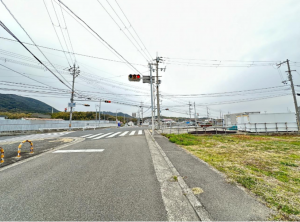 泉南郡岬町多奈川谷川、土地の画像です