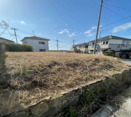 阪南市桑畑、土地の画像です
