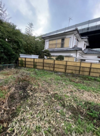 阪南市山中渓、土地の画像です