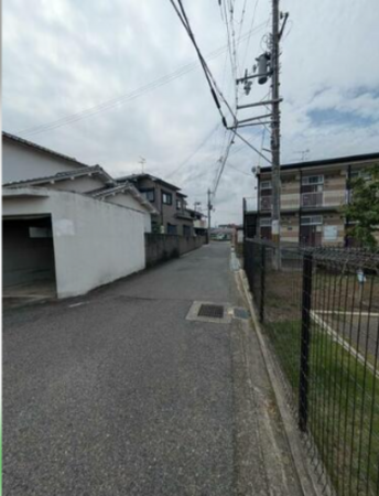 阪南市下出、土地の画像です