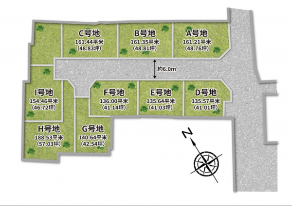 泉南市信達市場、土地の画像です
