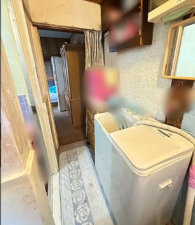阪南市自然田、中古一戸建ての洗面画像です
