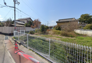 泉南郡岬町淡輪、土地の画像です