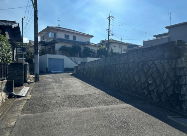 泉南市新家、土地の画像です