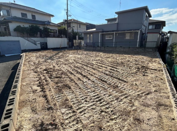 泉南市新家、土地の画像です