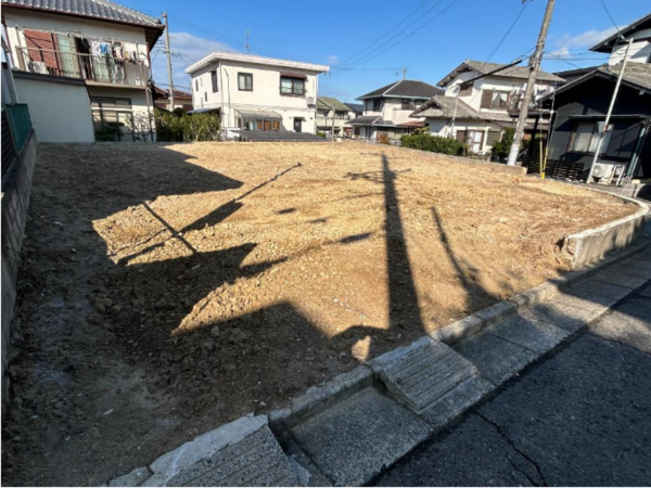 泉南市新家、土地の画像です