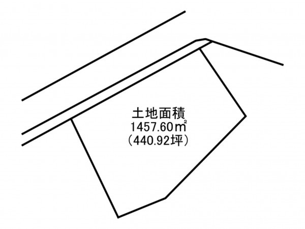 泉南郡岬町深日、土地の間取り画像です