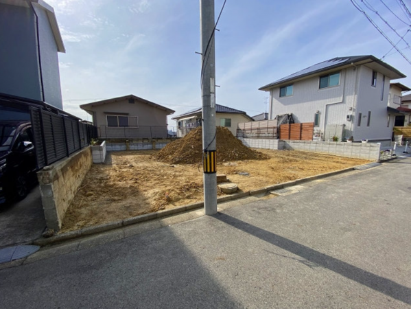 泉南市新家、土地の画像です