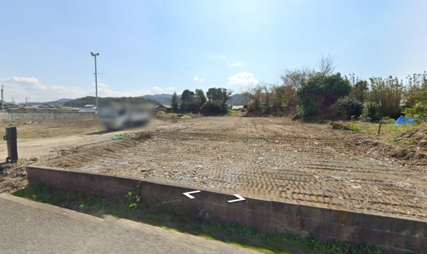 泉南郡岬町淡輪、土地の画像です